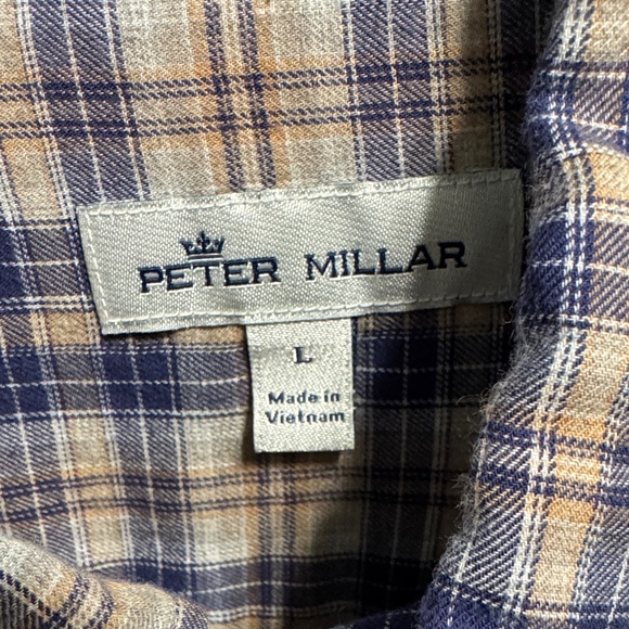 Peter Millar Plaid Button-Down Shirt - Picture 2 of 5